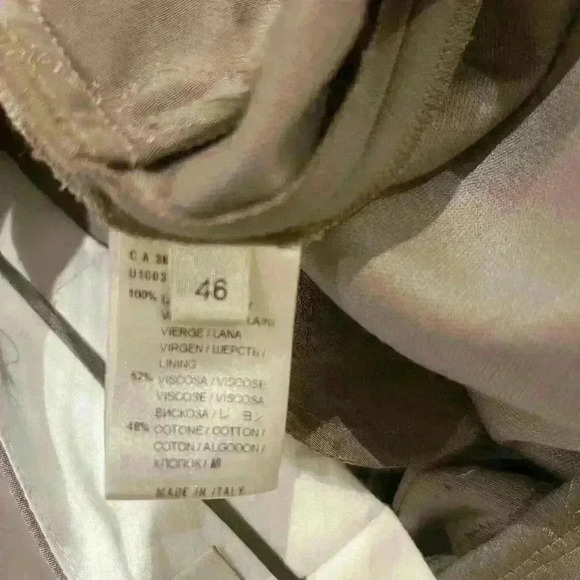 Agnona Virgin wool made in Italy pants size 46 - Picture 11 of 12